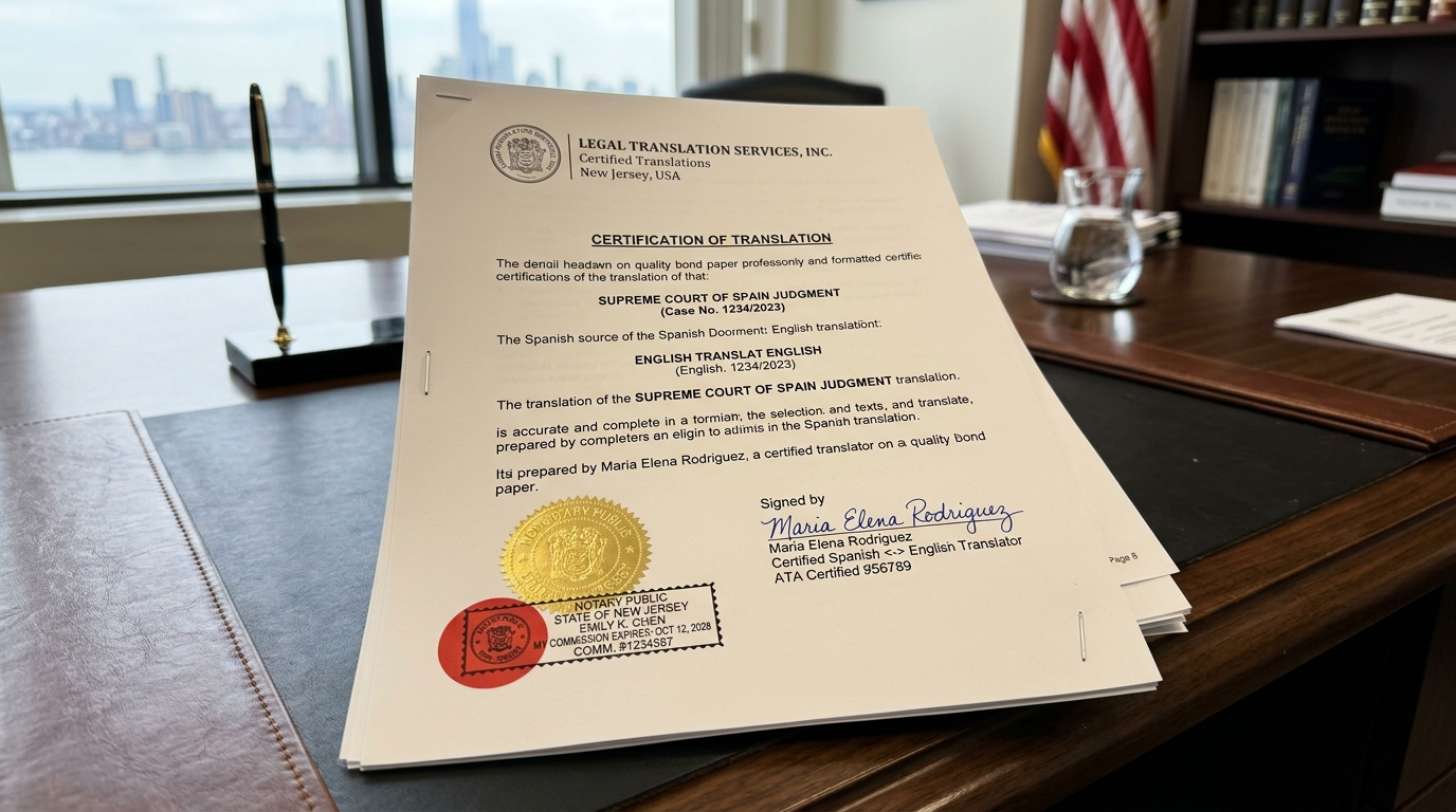 Certified Translations